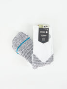 Stance feel360 with infinknit icon sport socks crew height white