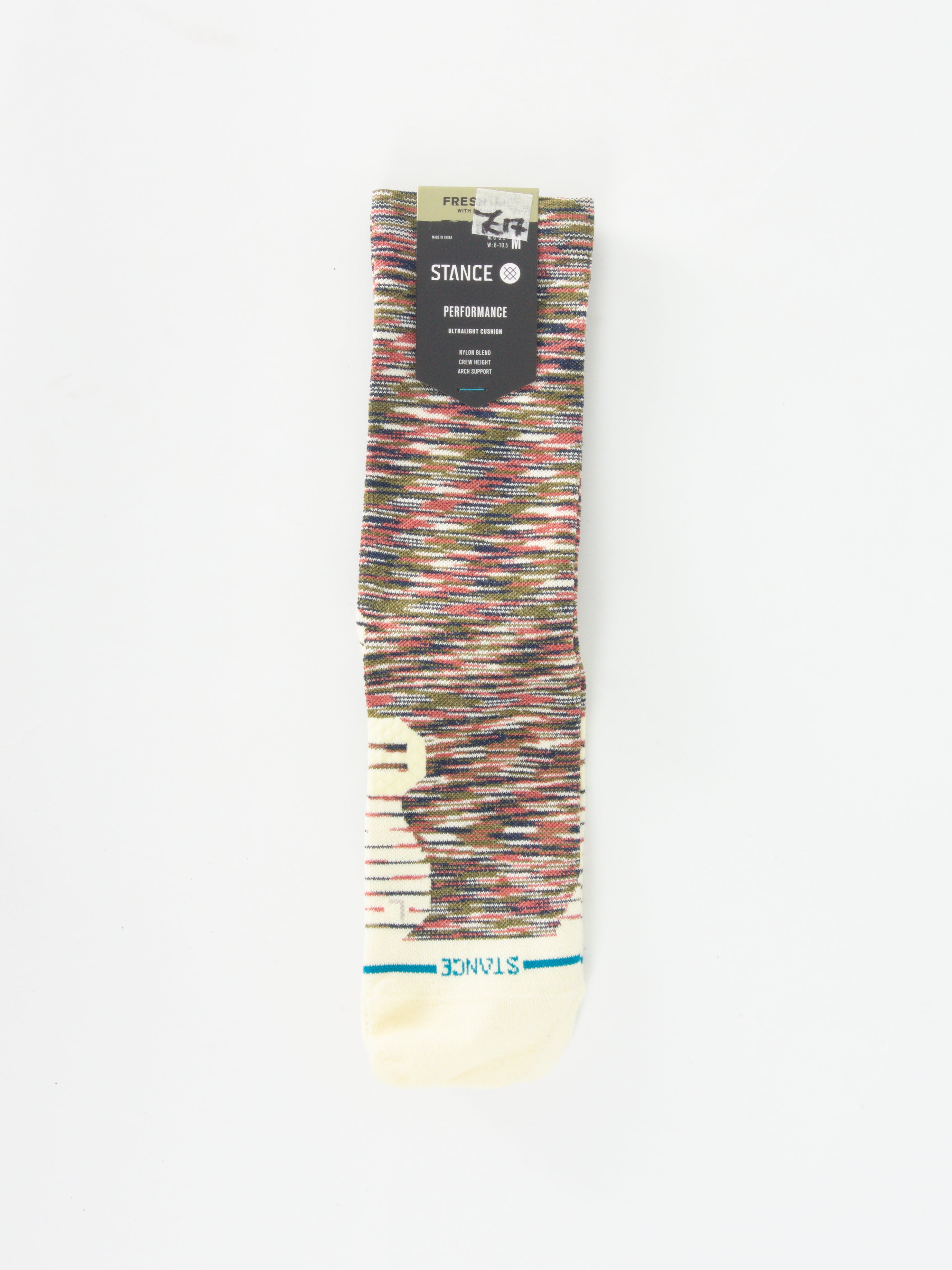Stance - feel360 with infinknit marshland ul sport socks - ultralight cushion - multicolour
