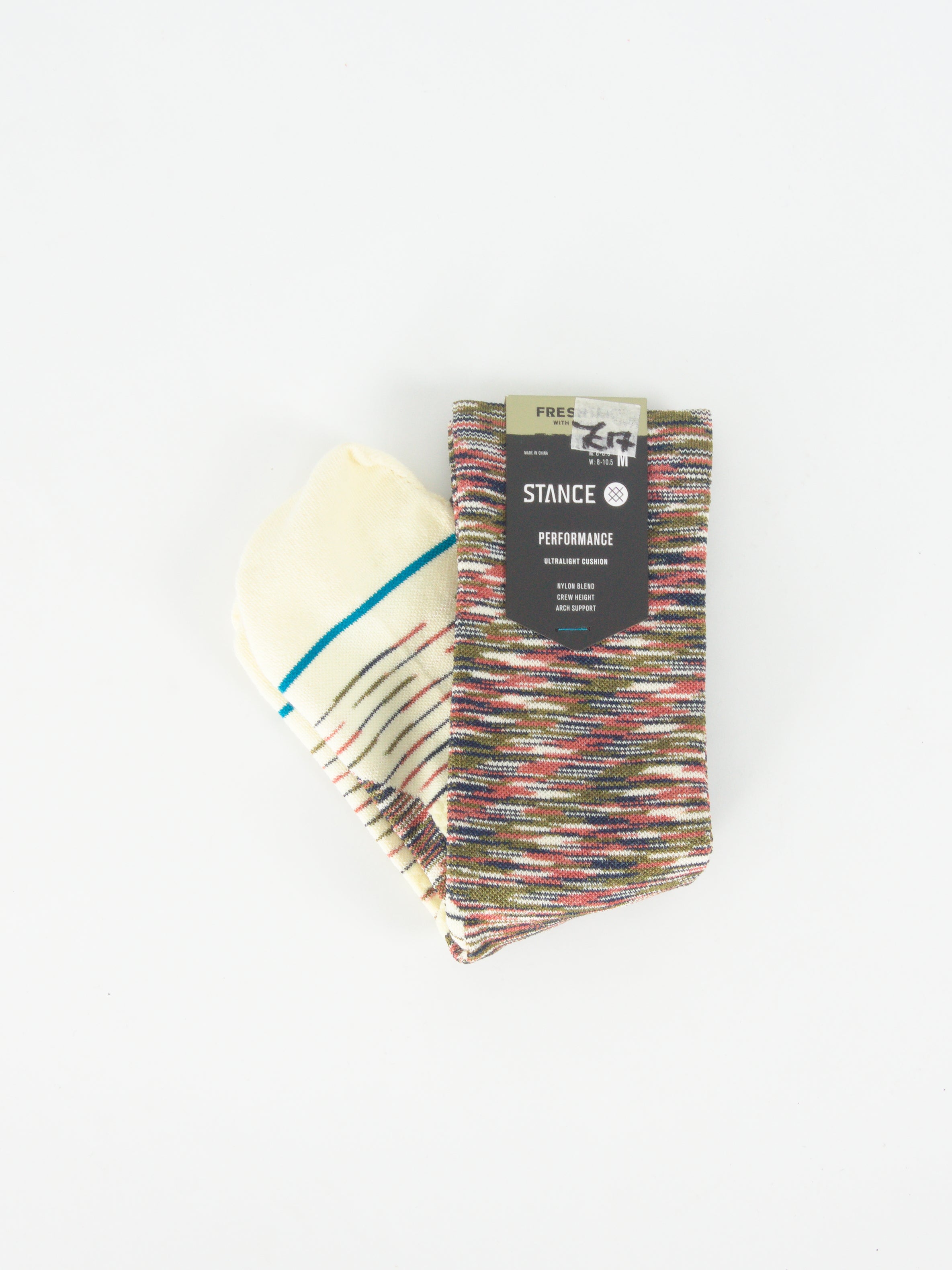 Stance - feel360 with infinknit marshland ul sport socks - ultralight cushion - multicolour