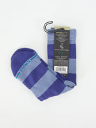 Stance feel360 with infinknit stacked up sport socks mid crew height indigo blue