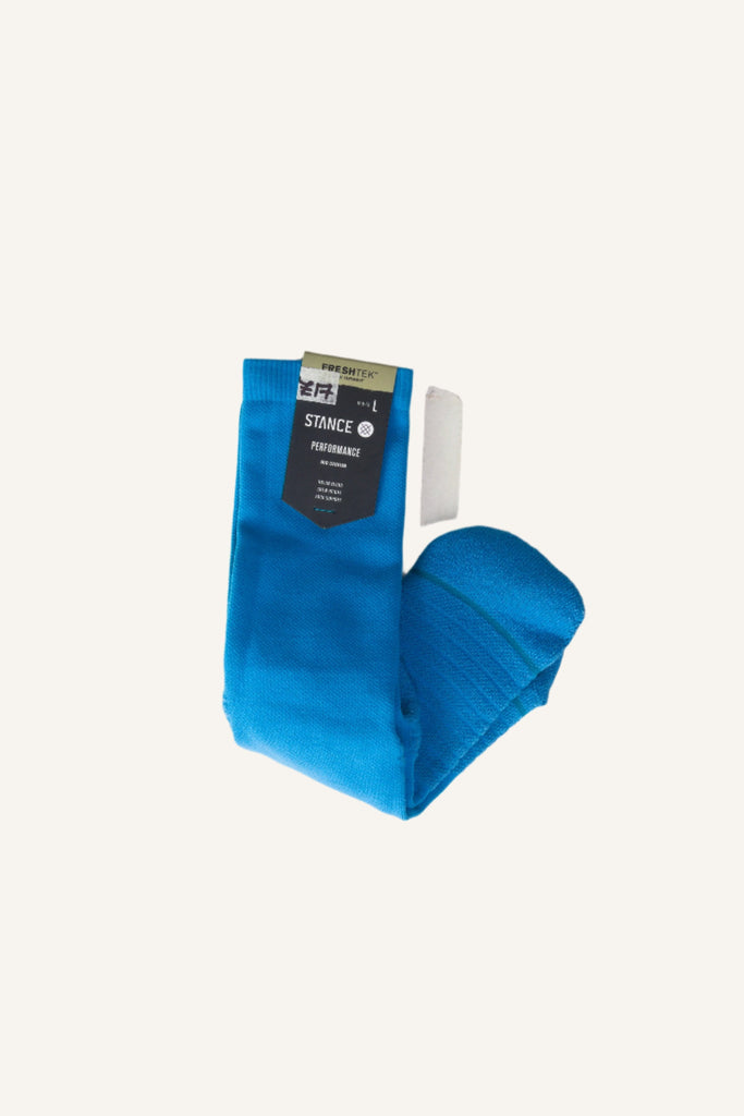 Stance - freshtek breezie crew socks - blue grind supply company uk