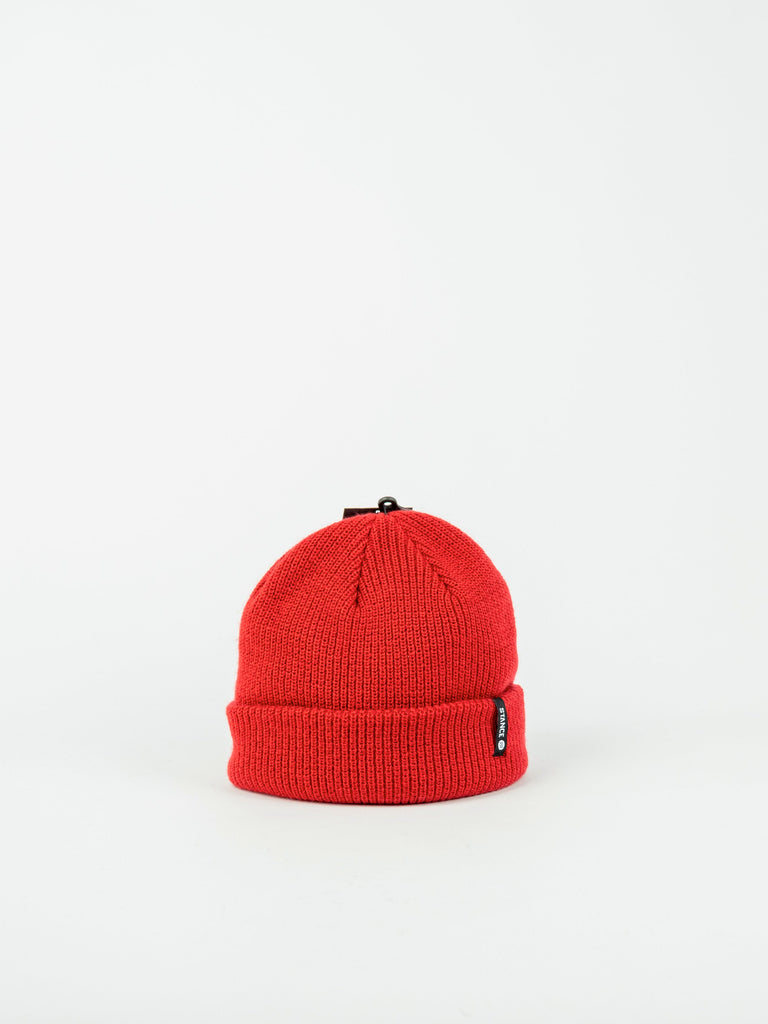 Stance - Icon 2 Shalloow Fit Beanie - Red Fast Shipping - Grind Supply Co - Online Skateboard Shop