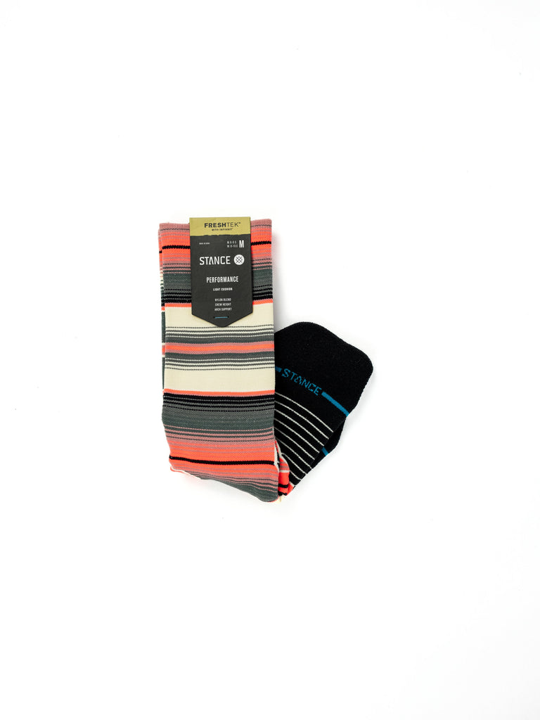 Stance - Lanak Pass Light Infiknit Performance Socks - Pink Fast Shipping - Grind Supply Co - Online Skateboard Shop