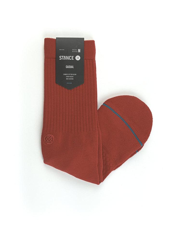 Stance Socks - Classics - Icons - Red- Medium Cushion Fast Shipping - Grind Supply Co - Online Skateboard Shop