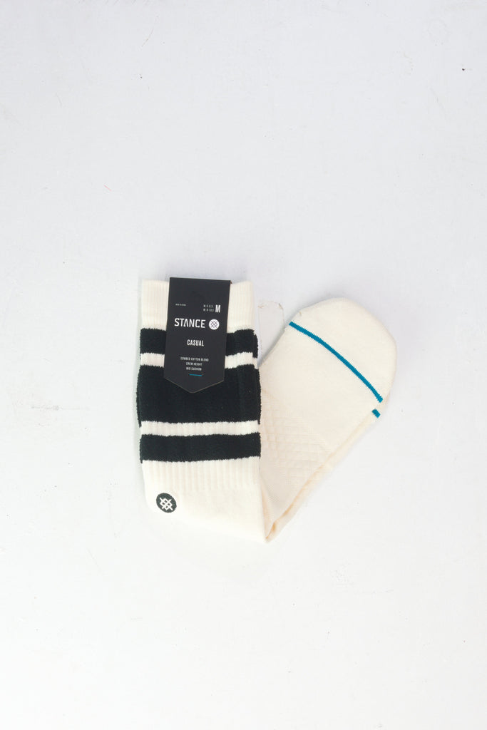 Stance socks - cozy crew - black/ white grind supply company uk