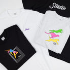 Studio - pointer sister tee - black