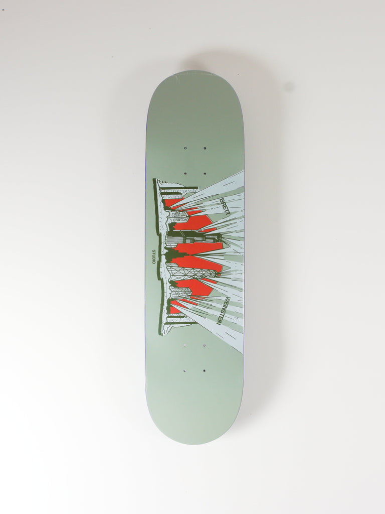 Studio Skateboards - Brett Weinstein - Chicago House - Pro Skateboard - 8.375’ / Wb: 14.25’ / L: 32’ Decks Fast Shipping - Grind