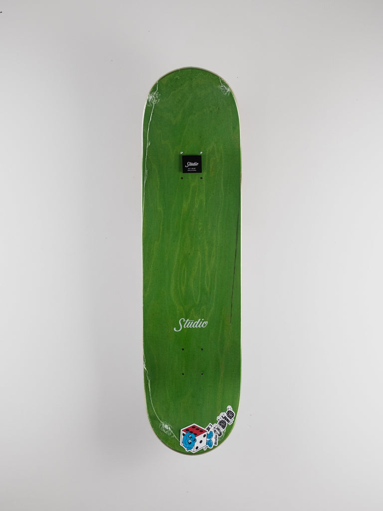 Studio Skateboards - ’pool Balls’ Air Brush Skateboard Deck 8.50 Decks Fast Shipping Grind Supply Co Online Shop