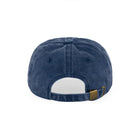 Studio - small script - 6 panel garment dyed - navy