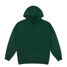Studio - small script heavyweight hoodie - forest green