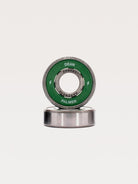 Sunday hardware - dean palmer - shieldless - pro bearings - grind supply co - bideford green silver skateboard