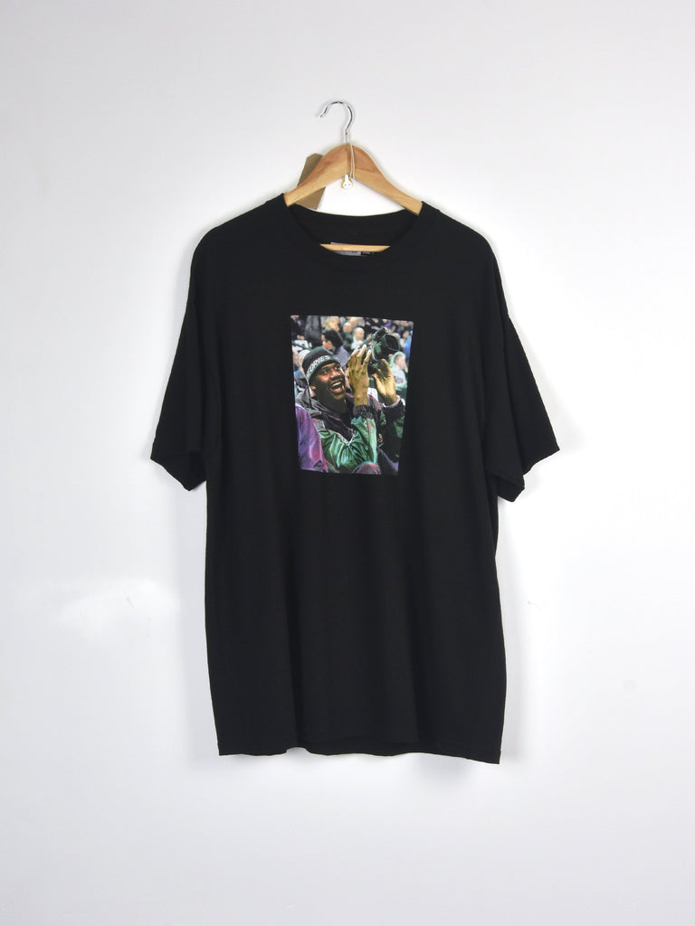 Theories of atlantis - courtside tee shirt - black t grind supply company uk