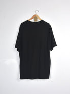 Theories of atlantis - courtside tee shirt - black plain black t-shirt