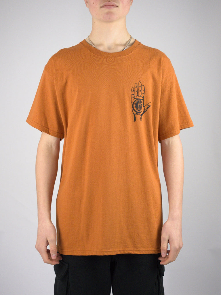 Theories of atlantis rasputin tee shirt – texas orange t grind supply company uk