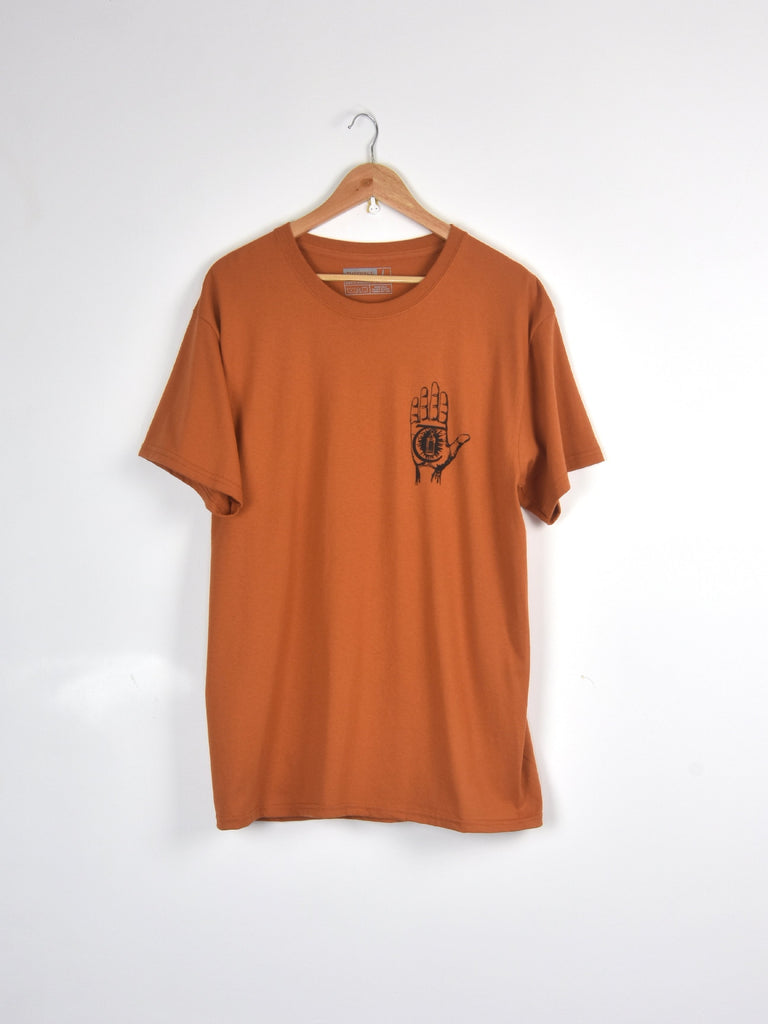 Theories of atlantis rasputin tee shirt – texas orange t grind supply company uk