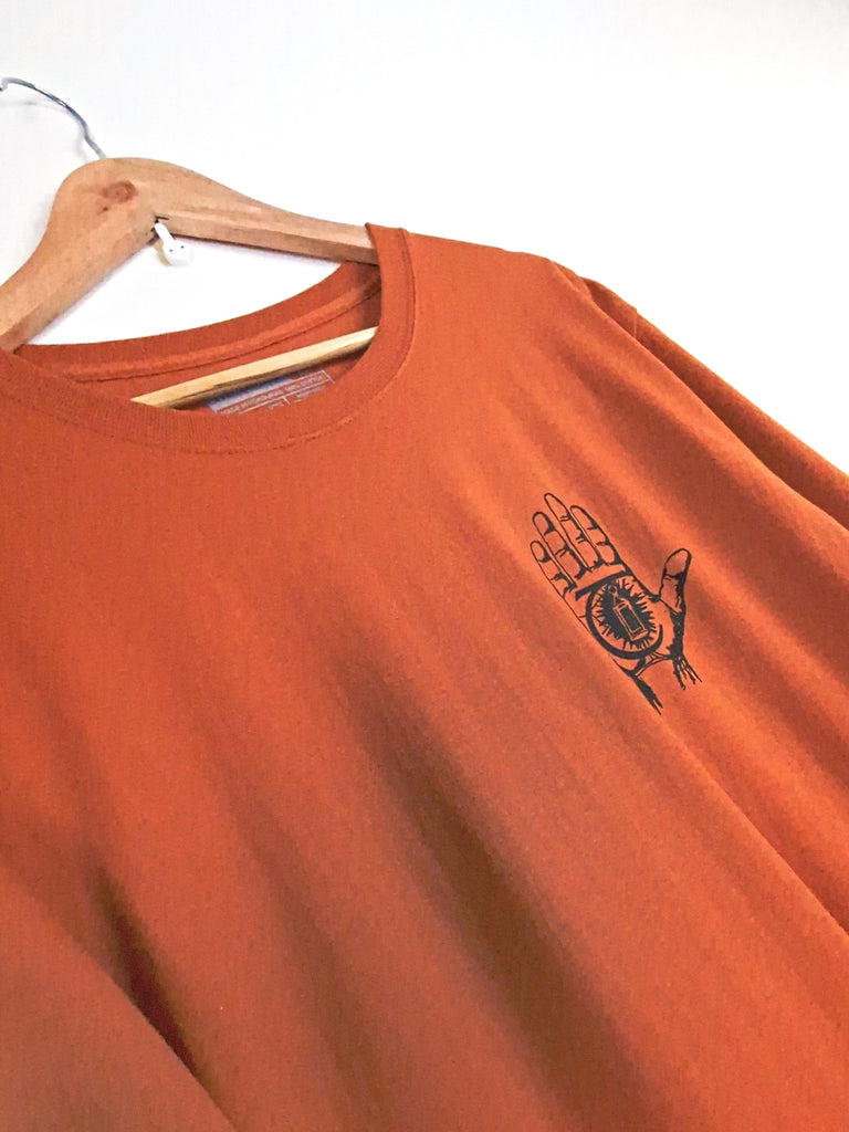 Theories of atlantis rasputin tee shirt – texas orange t grind supply company uk