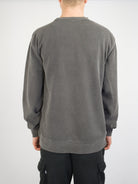 Thunder - screaming grimple crew sweatshirt - pigment grey