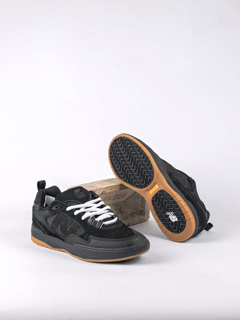 New Balance Numeric - Nm 808 Clk - Tiago Lemos’ Shoe - Black White Tan Footwear Fast Shipping - Grind Supply Co - Online Skateboard Shop
