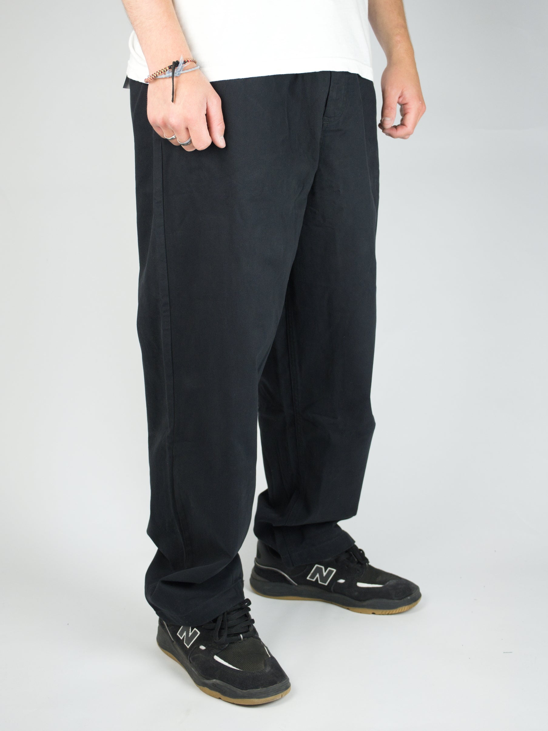 Volcom - chillows baggy denim - black