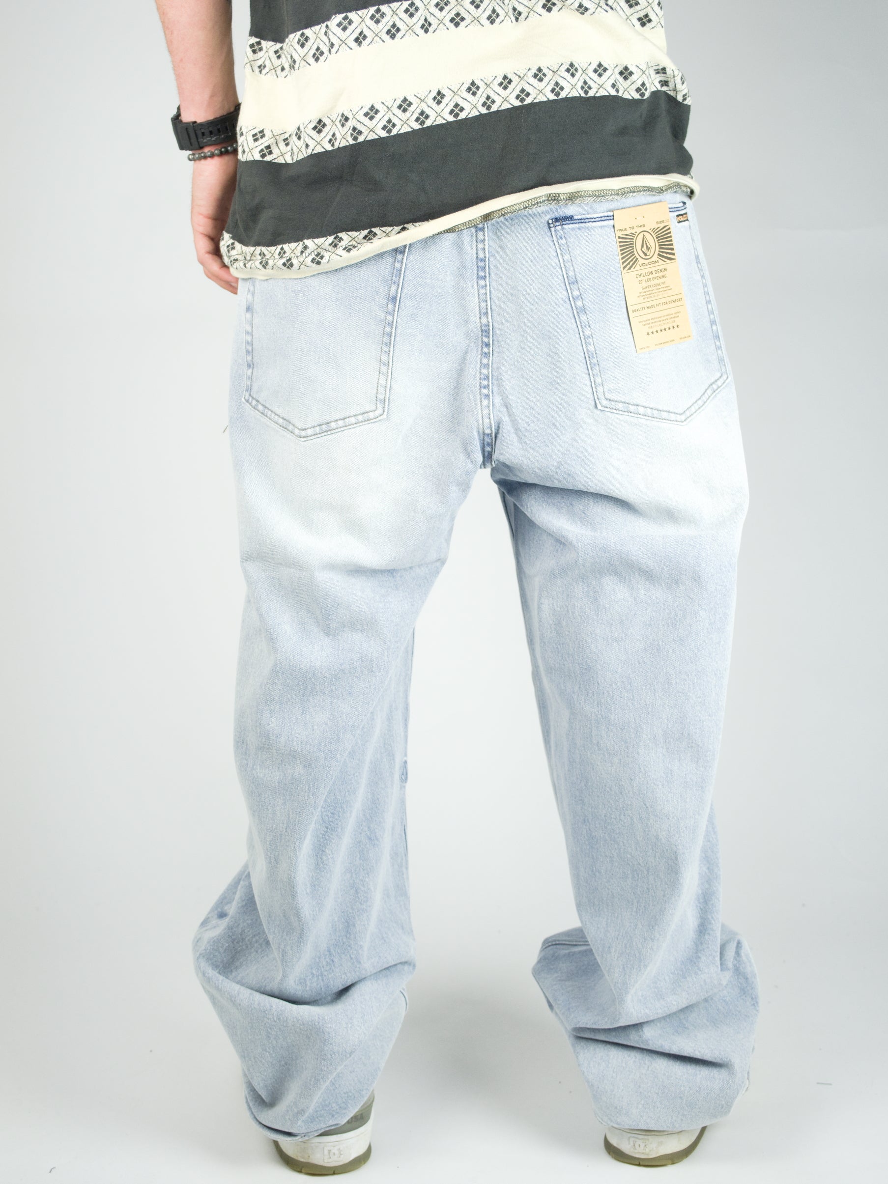 Volcom - chillows baggy denim - desert dirt indigo blue