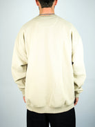 Volcom - operators sweat - pull over crew neck jumper - light khaki