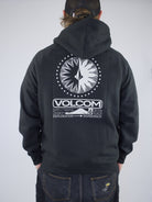 Xl volcom – “out there” pull over hoodie black last one only black volcom hoodie