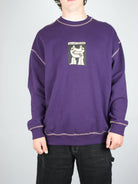 Xl volcom - podcol sweatshirt - grape royal only
