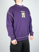 Xl volcom - podcol sweatshirt - grape royal only