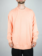 Volcom - single stone sweatshirt - brushed terry cloth - pale peach