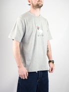 Xl wknd - cupig tee shirt - heather grey light gray t-shirt