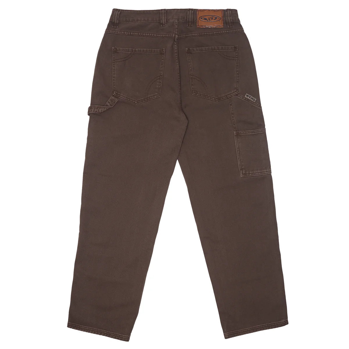 Wknd - damn near carpenter jeans - washed brown
