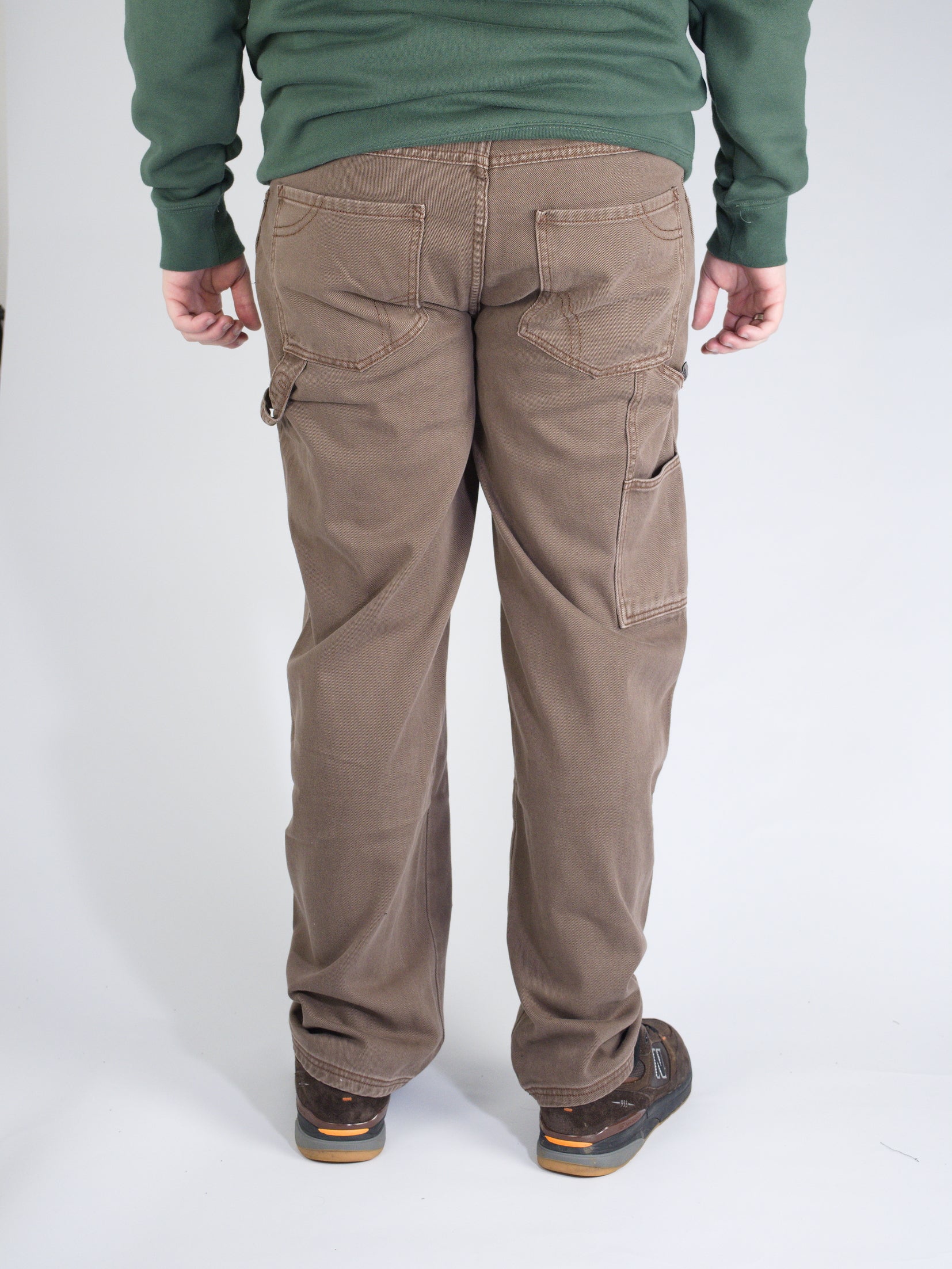 Wknd - damn near carpenter jeans - washed brown