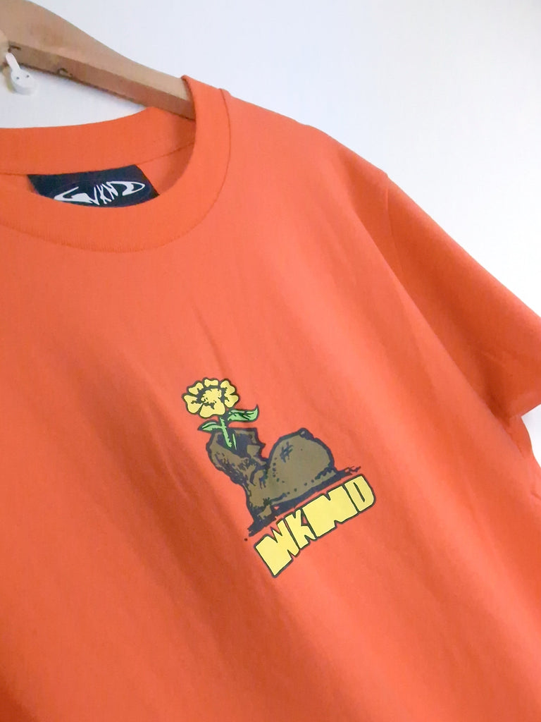 Wknd das boot tee shirt – soft orange grind supply company uk