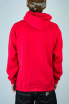 Wknd - evo fish hoodie - red bright red hooded