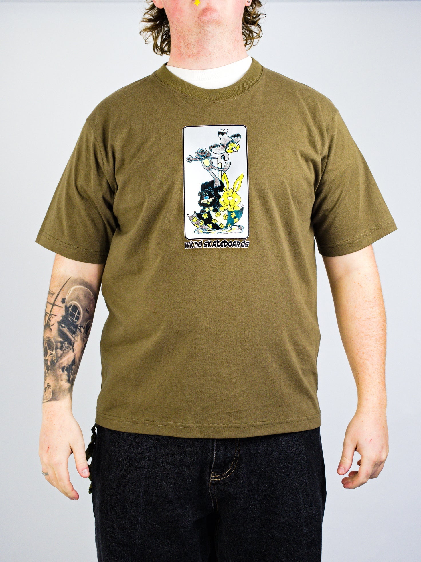 Wknd - fairweather tee - faded green