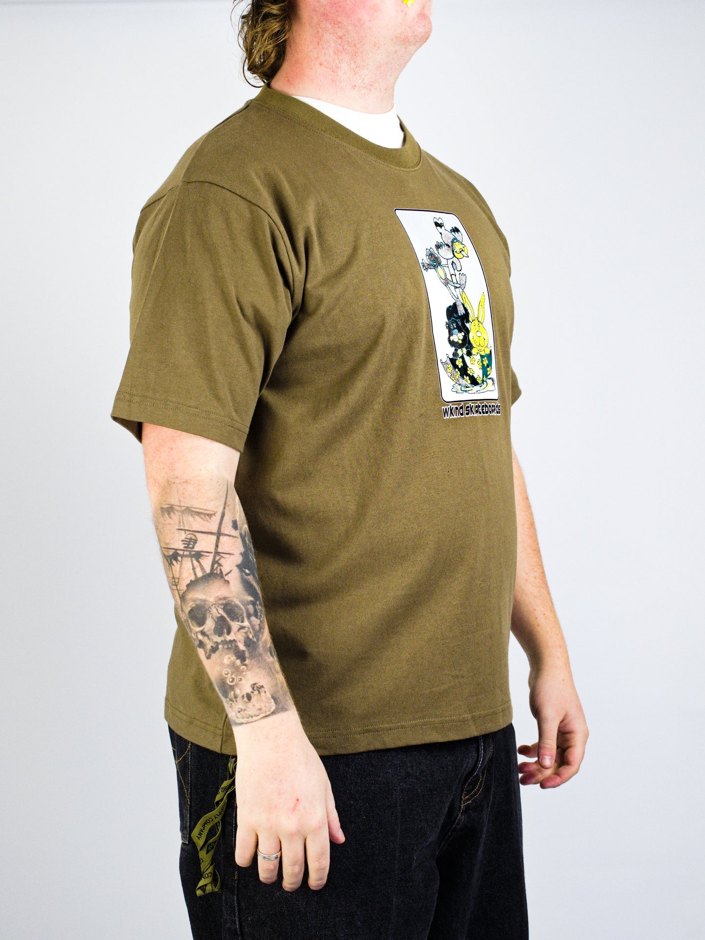 Wknd - fairweather tee - faded green