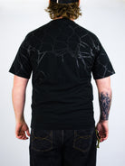 Wknd - fishbone emblem tee - faded black