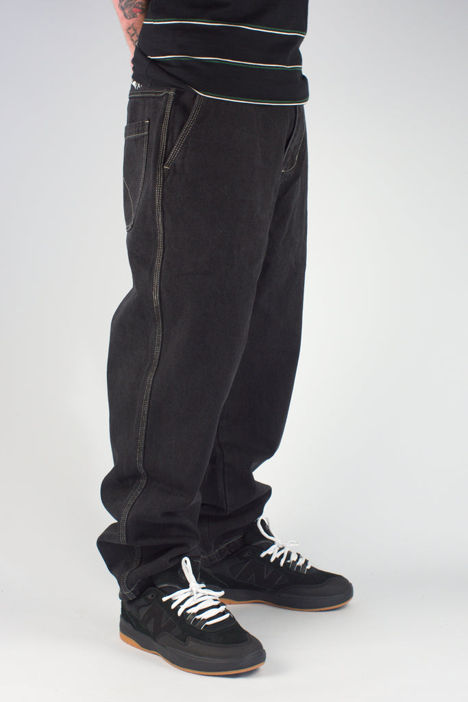 Wknd - Gene’s Jeans Heavyweight Black / White Fast Shipping Grind Supply Co Online Skateboard Shop