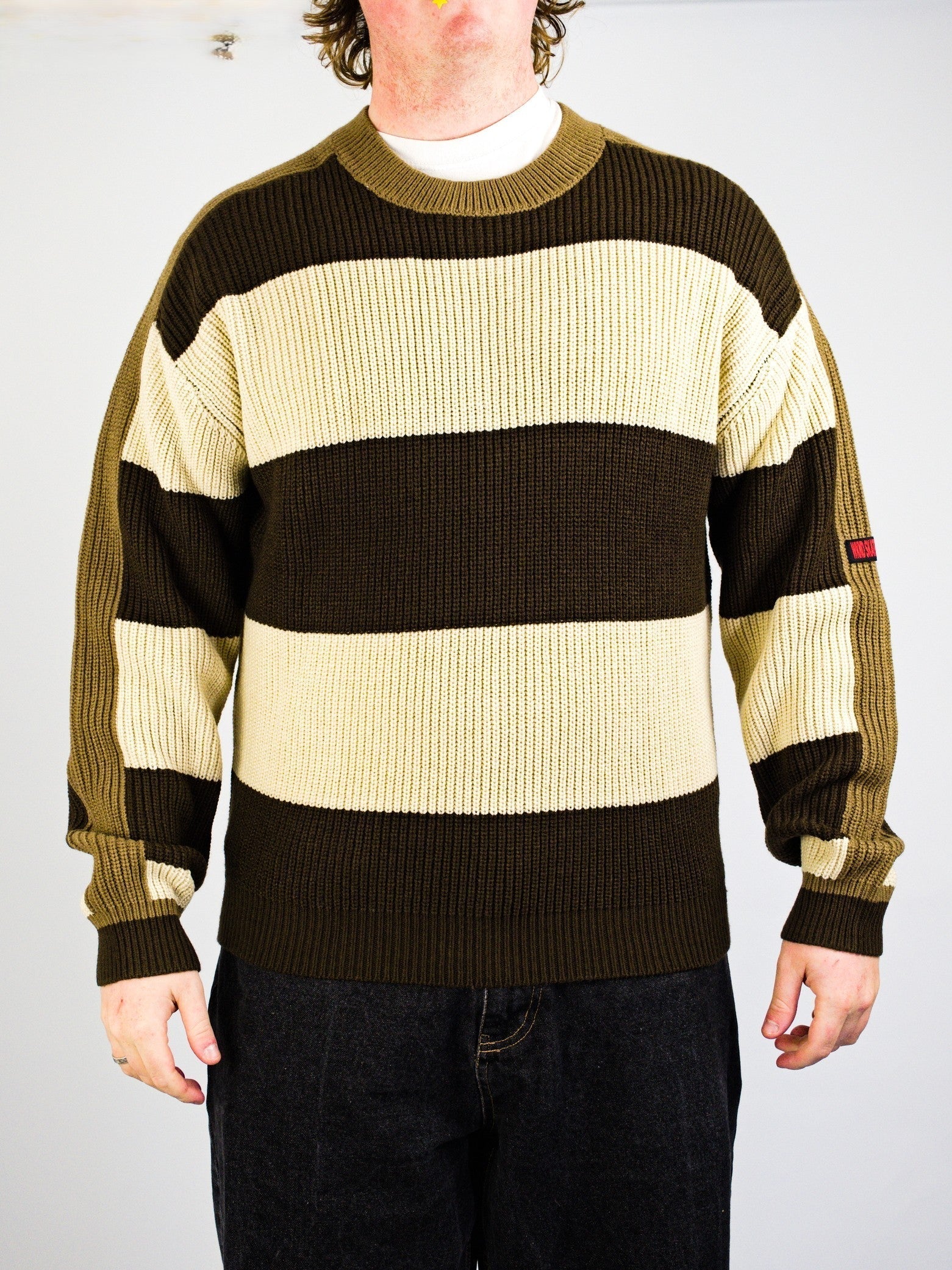 Wknd - knit jumper - brown