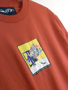 Wknd - sitter tee shirt - rusty red burnt orange t-shirt