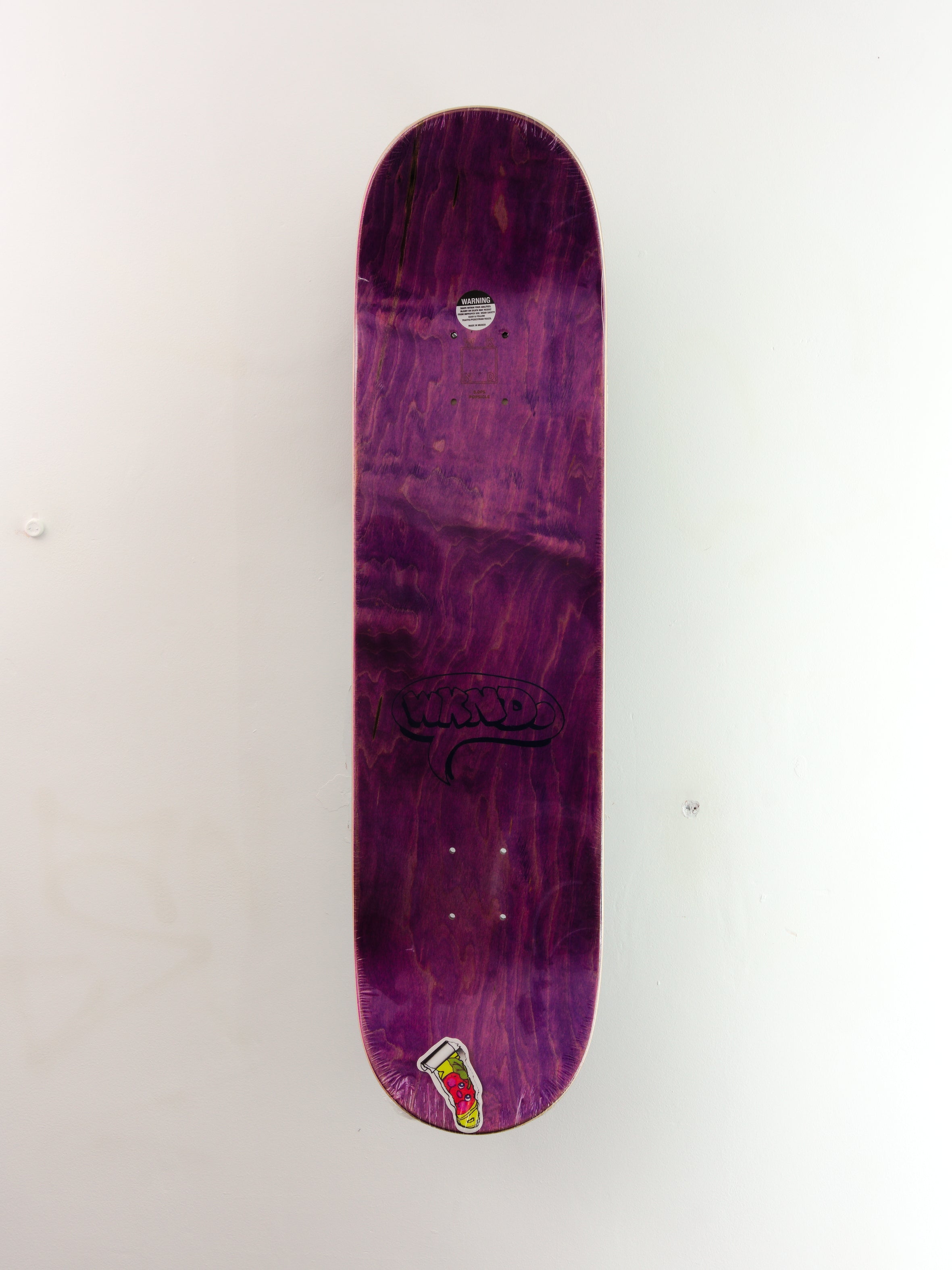 Wknd - ’slime’ tanner burzinsk pro skateboard deck - 8.25