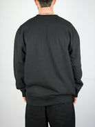 Zero - army crew neck pull over - black