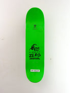 Zero skateboards - x han shinko skateboard deck - tommy sandoval pro 8.25’’ green