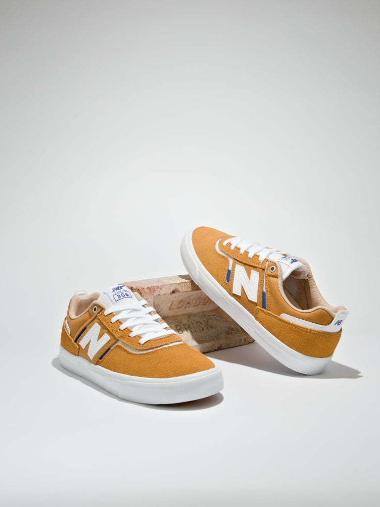 New Balance Numeric - Nm 306 - Cry - Curry White Blue - Jamie Foy Pro Model Footwear Fast Shipping