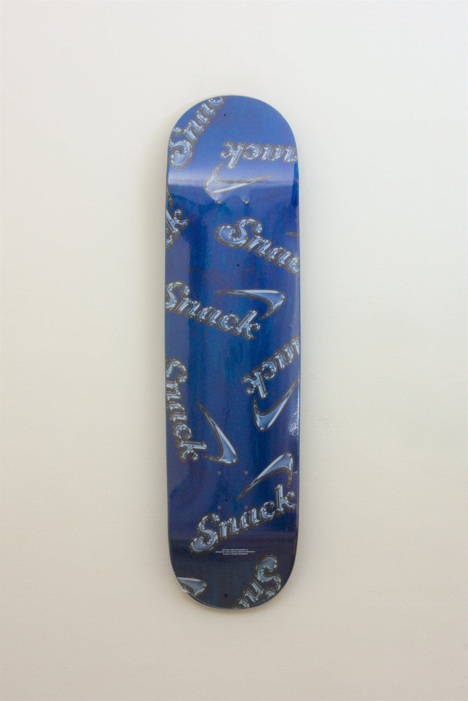 Snack Skateboards - Alive Glass - Blue - Deck 8.25 x 32.125 Decks Fast Shipping - Grind Supply Co - Online Skateboard Shop