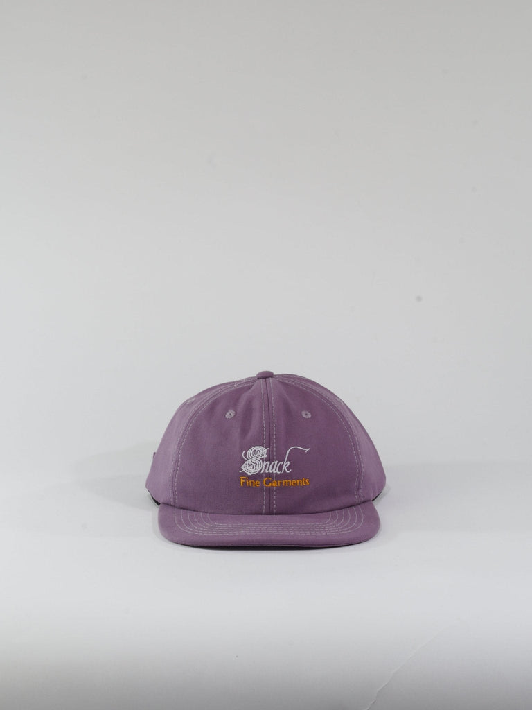 Snack Skateboards - Fine Garments - Cap - Strap Back - Rinsed Purple Hats Fast Shipping